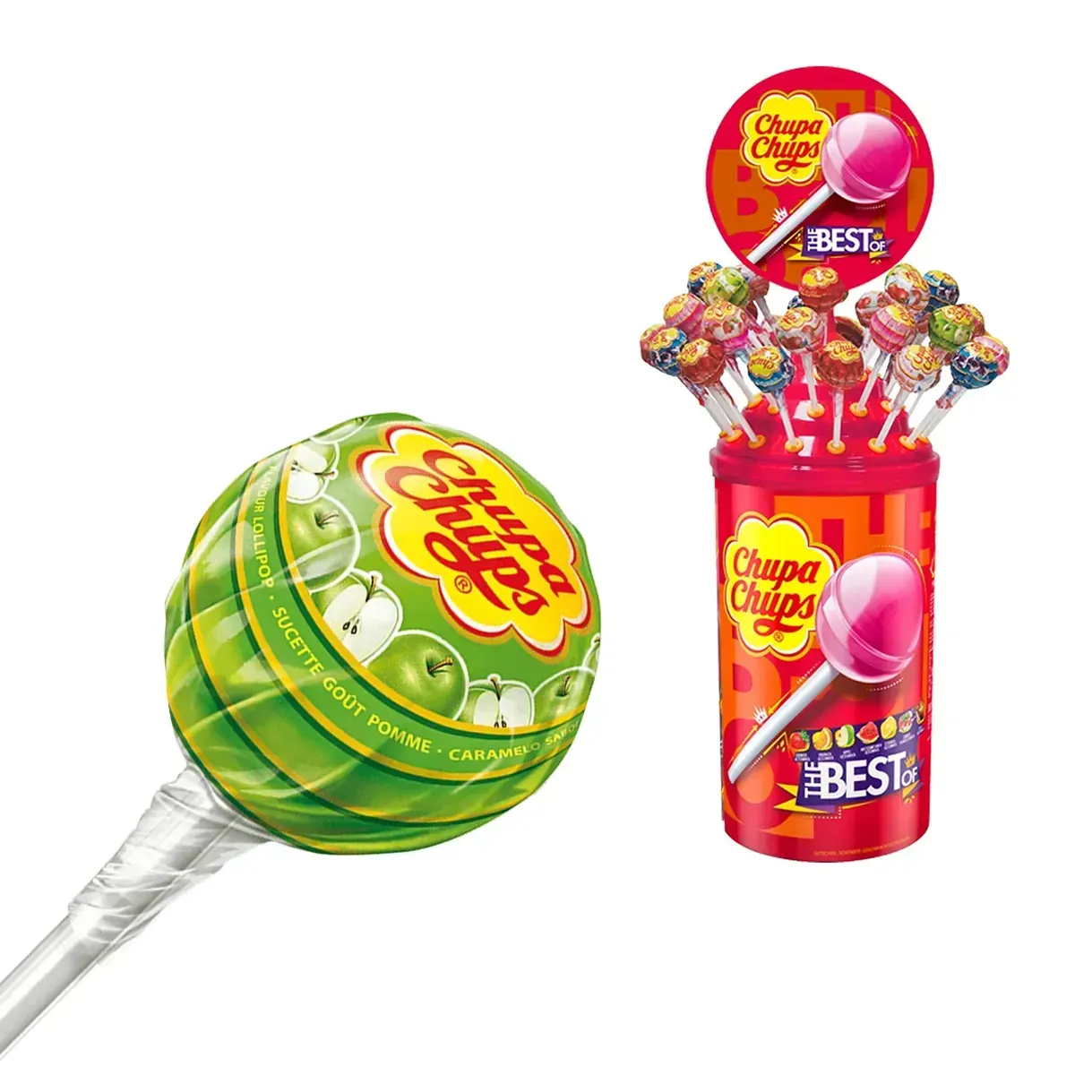 Sucettes Chupa Chups Pomme